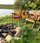 Moose Cabin at Wilderness Wind near Armstrong Lake near Ely, MN