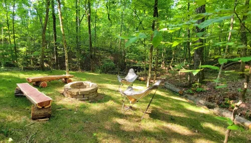 Glamping in the Smokies--Private 5 Acres--Lake Access....See You in April 2026.