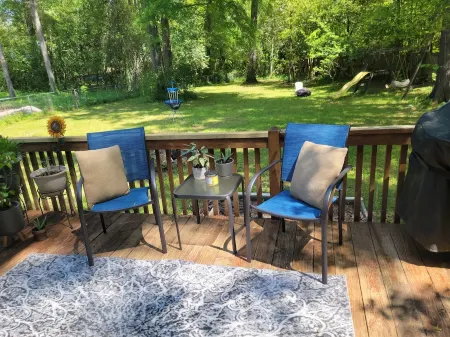 Come relax in our lovely home within walking distance to the Masters.