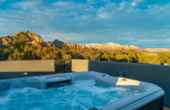 Sedona Epic Dream - 5BR Wow Views! Pool/Spa/Rooftop