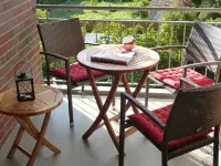 2 bedroom apt. 36 sqm swimming pool u. Sauna about 8 minutes walk z. Beach Wi-Fi