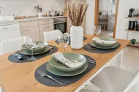 Comfortable apartment near Basel with parking space