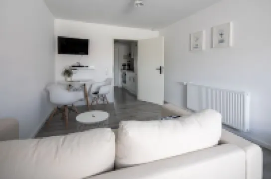 Apartment Koje in Schillg, walking distance to the beach, WLAN, parking, Sky