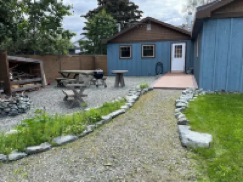 True North Retreat-open concept, newly remodeled, backyard with fire pit