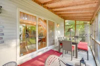 Lakefront Cabin w/ Private Dock + Beach + Fire Pit