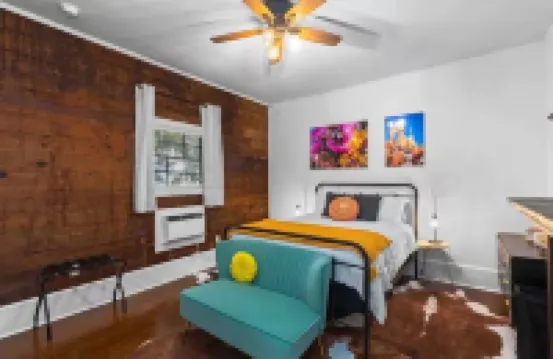 Spanish Town Revival Upscale Downtown Retreat