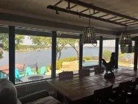 Lakefront property with pool and lighthouse with amazing views of the lake, . - 4-Sterne