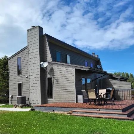 A beautiful mountain lake setting located in the 'Heart of the Black Hills'