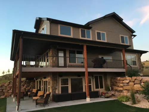 Luxury Family Reunion Vacation Home with Magnificent Lake Views & Private Beach