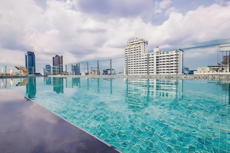รูปภาพของโรงแรมพรรณราย กรุงเทพ - รางน้ำ