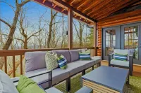 Escape to our luxe, pet-friendly Blue Ridge cabin—sleeps 14 with top amenities!