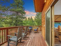 Best Hot Tub View in Bailey - Family & Pet Friendly BBQ / Hot Tub / Near Denver 貝利酒店