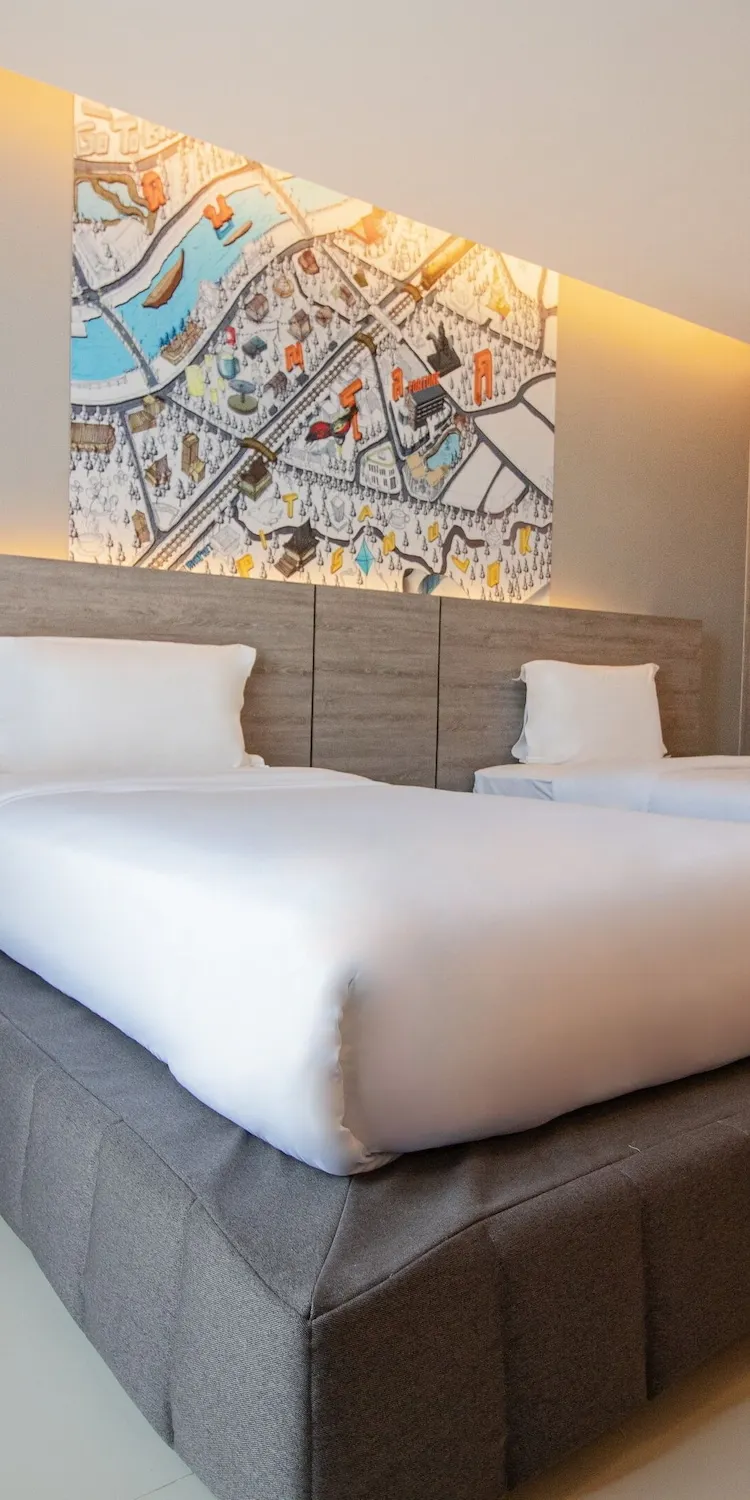 ห้องทวินซูเปอร์เรีย – ห้องไม่สูบบุหรี่