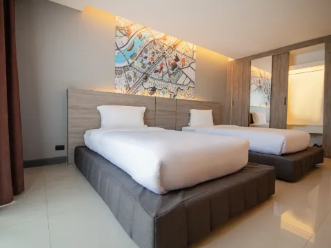 ห้องทวินซูเปอร์เรีย – ห้องไม่สูบบุหรี่