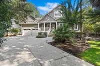 Charming Golf Course Views and Expansive Porch - Beautiful Island Retreat