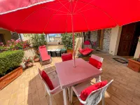 Central Spoleto Apartment with Large Sunny Terrace with Views