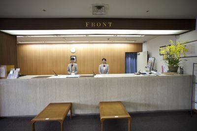 フロントデスク ホテル花月園の写真