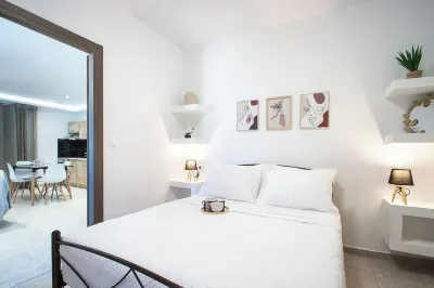 SkyFrame Apartments Hotels near Ftelia Beach