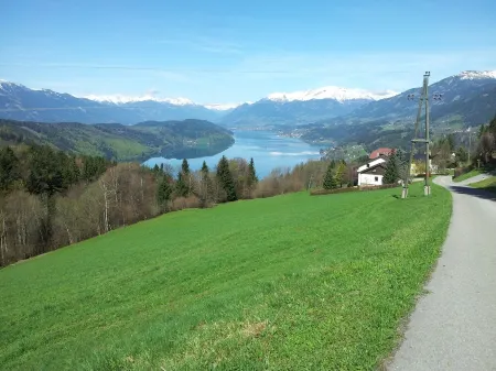 Apartment for up to 4 people with stunning views of Lake Millstatt