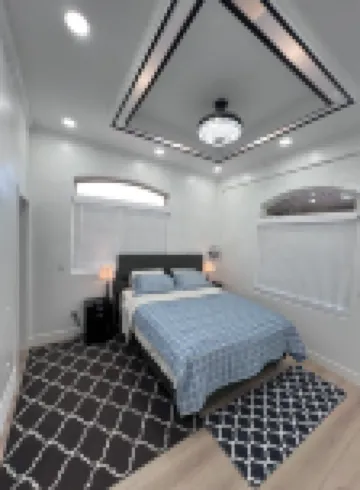 New Build Luxurious Modern Apartment With a Private Garage And a Covered Porch