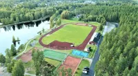 Ferienhaus in Skruv am Bade- und Angelsee