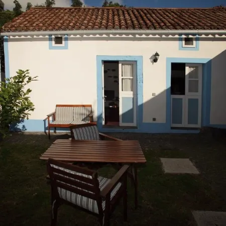 A small cottage in the center of Horta, Faial Island, Azores