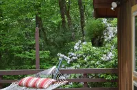 Lindal cedar home located next to Dupont State Recreational Forest.