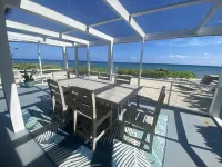FREE Night in 2025! Private, quiet oceanfront home, wrap-around screened porch.