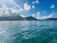 NEW: SUPERB STUDIO WITH SEA VIEW, BEACH & POOL IN MONT VERNON, ORIENTAL BAY