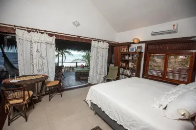 House on the sand, near the village of Cumbuco. 5 suites
