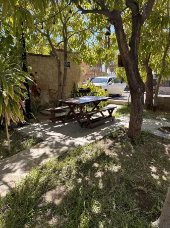 ONE block from the beach at main st.