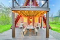 Charming Hunter A-Frame: Walk to Ski Lift! - 3-Star