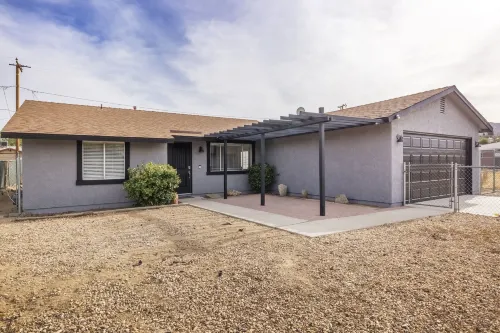 Live Centered W/ Hot Tub, Fire Pit in Joshua Tree 2 Bedroom Home by RedAwning