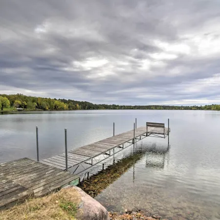Spacious Lakefront Home w/ Patio & Boat Dock!