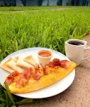 Hotel Fragatta Playa El Cuco - Bữa sáng