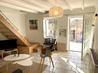 Cosy house with terrace and garage in quiet village center