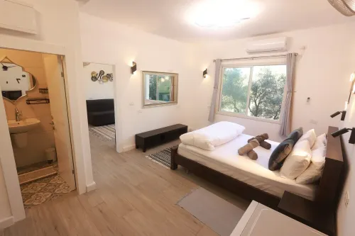 Charming 2-bedroom apartment with WiFi, AC in quaint Mikhmanim