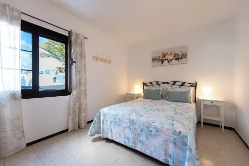 Villa Blanca 2, FKK - Lanzarote, Charco del Palo, Schönes Schwimmbad