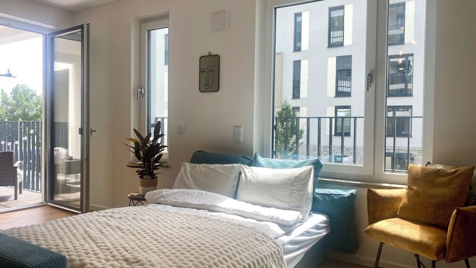 Luxurious 2-room apartment, WLAN, washing machine