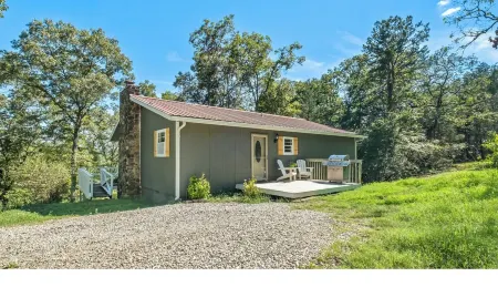 Cozy Cabin, Central AC, 5 Min. to Buffalo River, Pets & Families Welcome!