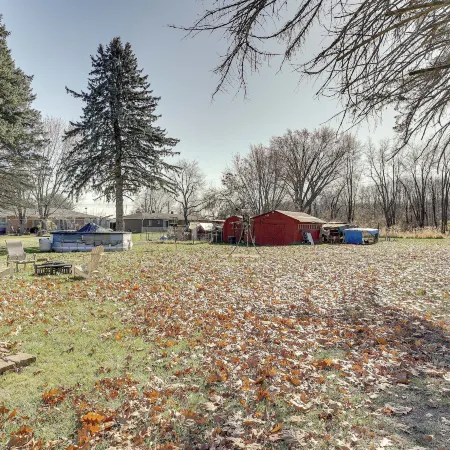 Family-Friendly Home w/ Fire Pit ~ 10 Mi to Akron!