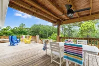 The perfect beach house!  Private pool, pet friendly & just a block from beach!