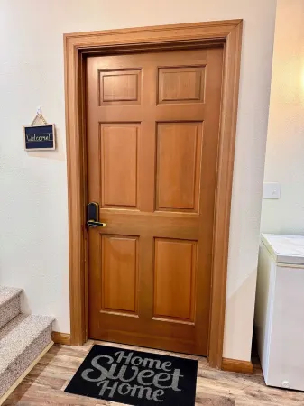 Remodeled basement in Corvallis, surrounded by forest and trails!