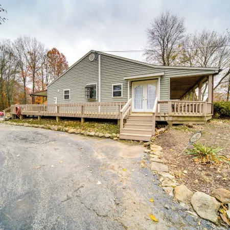 North Jackson Vacation Rental w/ Wraparound Deck!