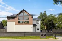 Modern Luxe South Lamar Retreat with Heated Pool, Game Room, and Outdoor Theater