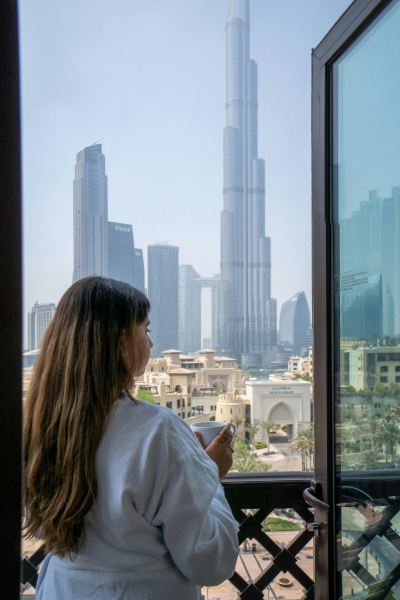 ホテルからの眺望 マンジル ダウンタウン ドバイの写真