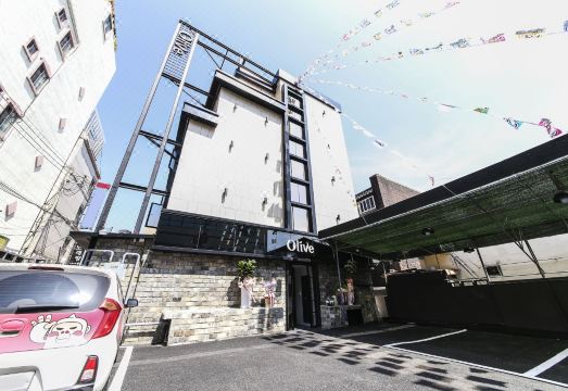 올리브모텔 외부