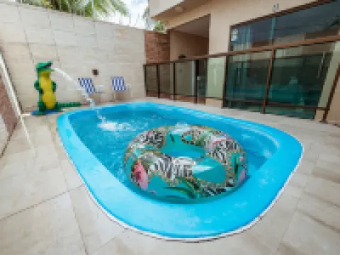 Casa em Jacum com Piscina 5 Suites e Fliperama Hotels in Conde
