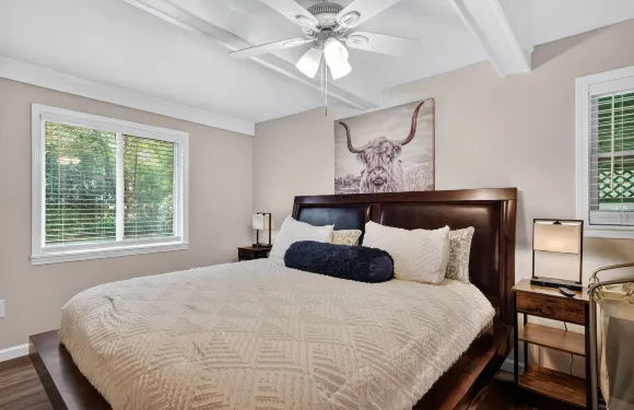 舒適的莫爾特里家帶後院隱居處三卧室住宅