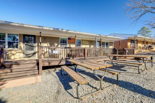 Devils Fork Resort Cabin w/ Designated Boat Slip! - 3-Star